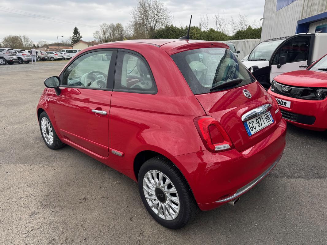 Fiat 500 SERIE 8 EURO 6D-TEMP 1.0 70 ch Hybride BSG S/S Lounge