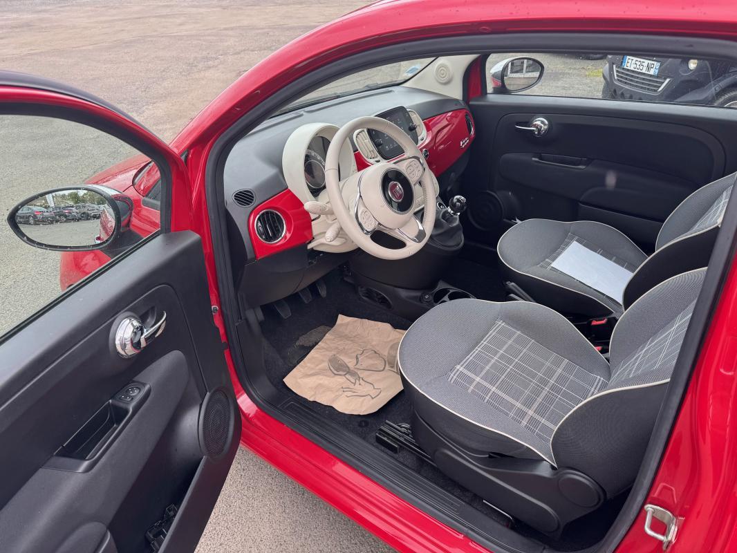 Fiat 500 SERIE 8 EURO 6D-TEMP 1.0 70 ch Hybride BSG S/S Lounge