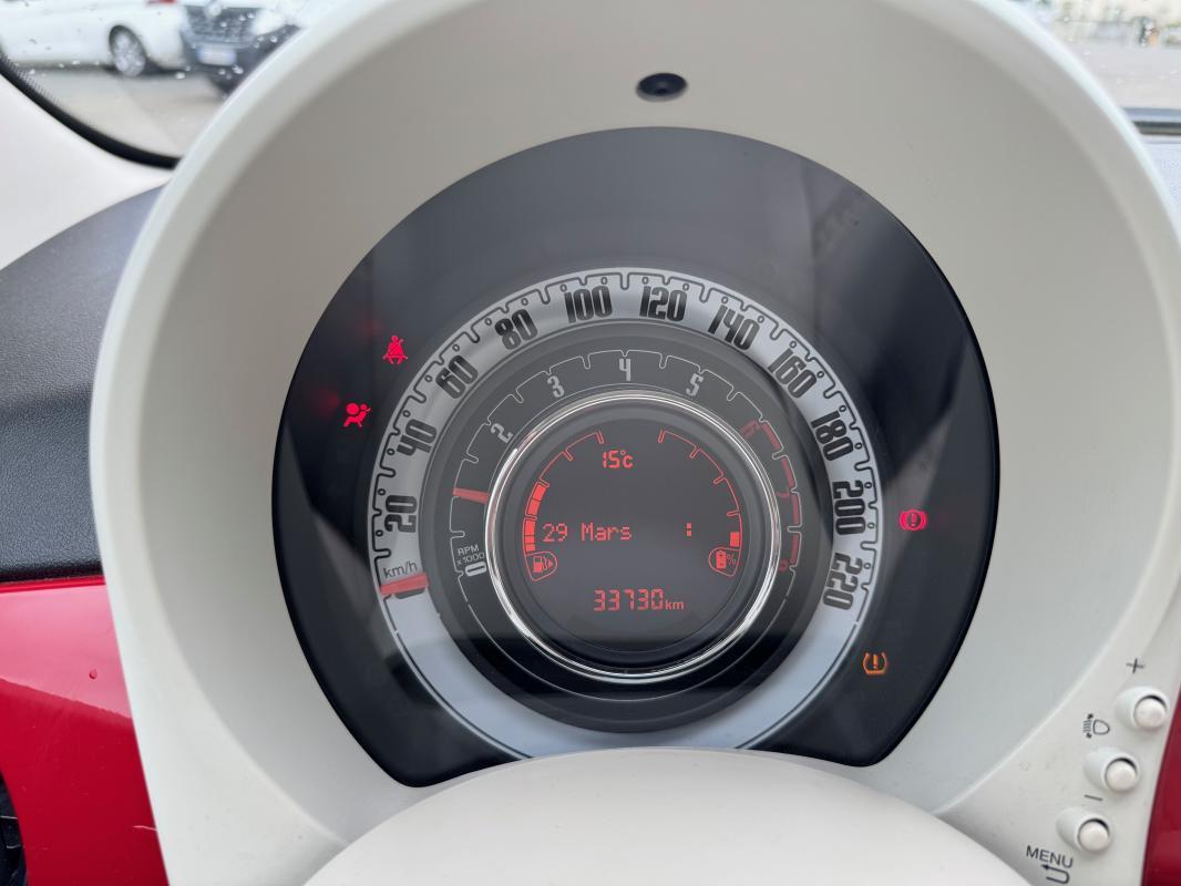 Fiat 500 SERIE 8 EURO 6D-TEMP 1.0 70 ch Hybride BSG S/S Lounge