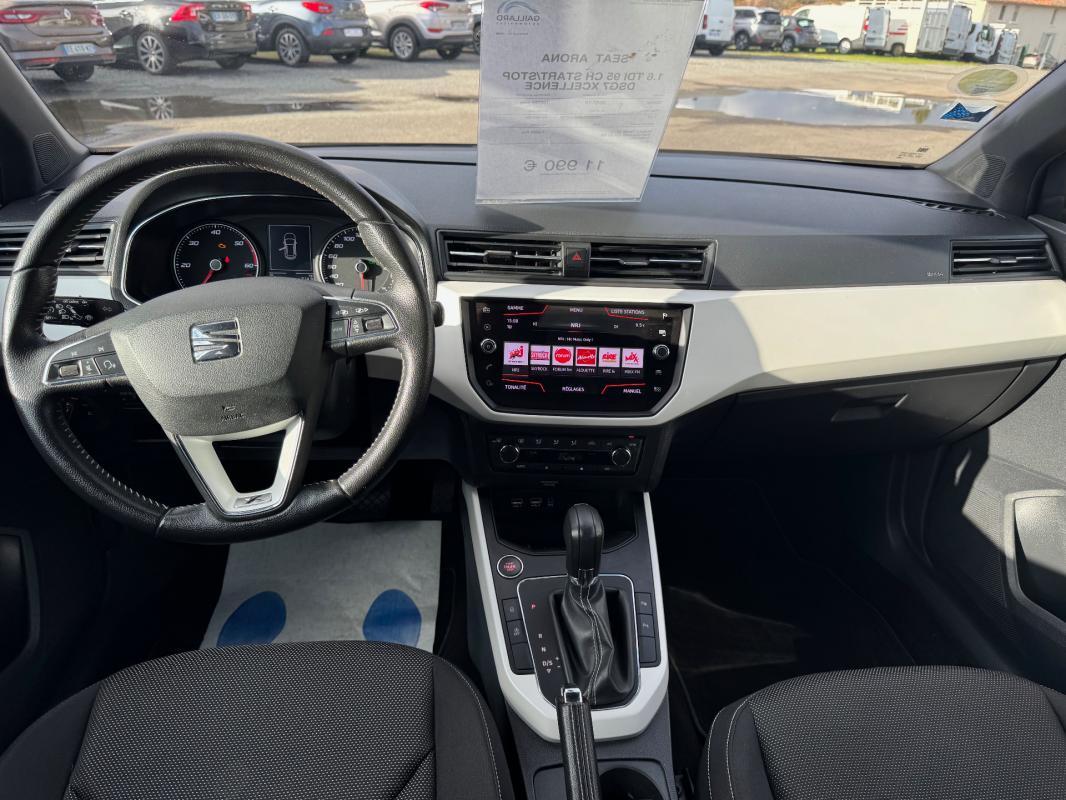 Seat Arona 1.6 TDI 95 ch Start/Stop DSG7 Xcellence