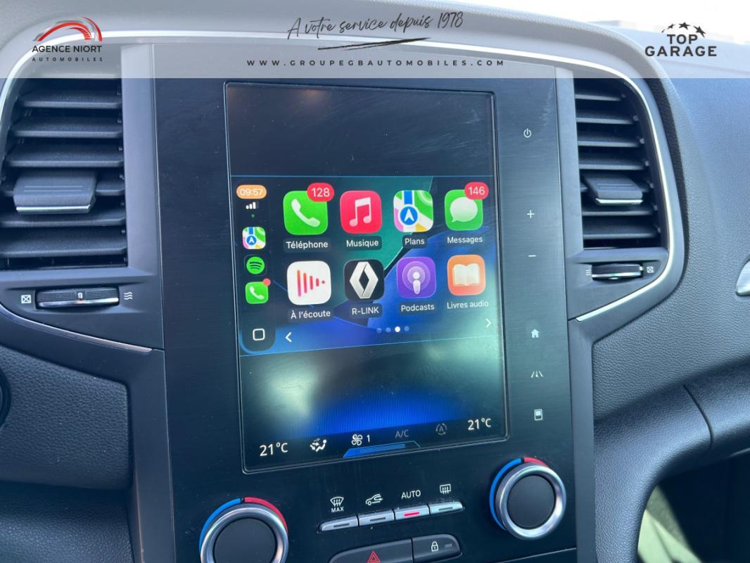 Renault M&eacute;gane IV Berline Intens TCe 140 FAP 5 portes (oct. 2018) (co2 125)